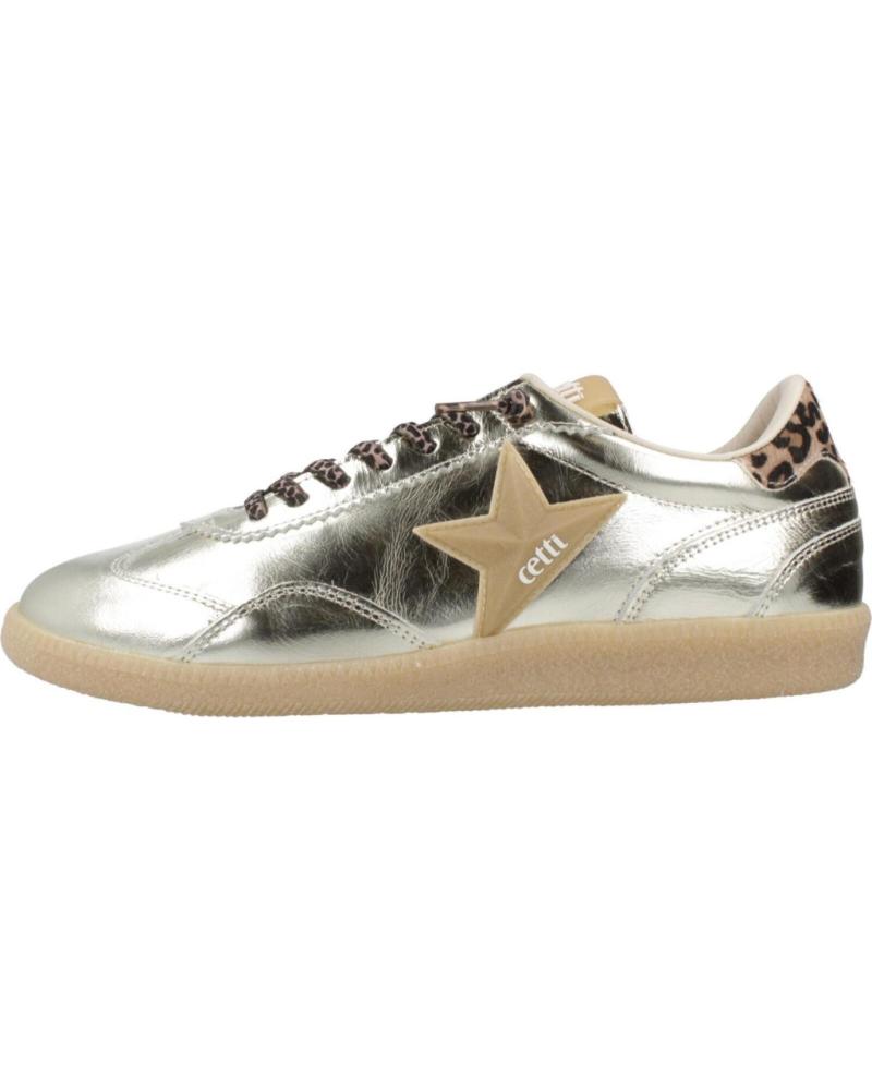 CETTI SNEAKER C1385SRA V25 GOLD METALLIC CHAMPAGNE MTLCHMPGN