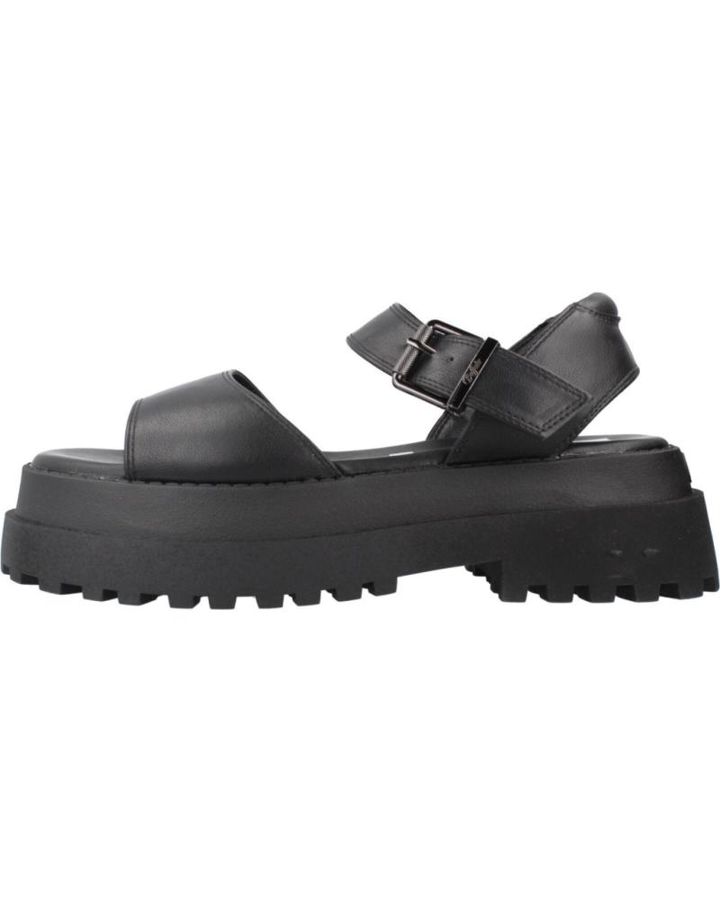 SANDALIAS BUFFALO PLUTO JOJO NEGRAS CON PLATAFORMA BLACK