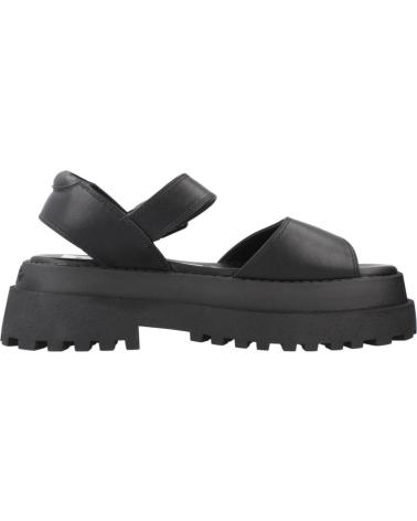 SANDALIAS BUFFALO PLUTO JOJO NEGRAS CON PLATAFORMA BLACK