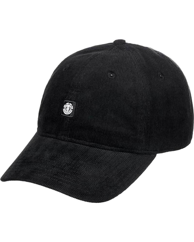 ELEMENT CASQUETTE ICON DAD CAP EN COTON CÔTELÉ NOIR NAN