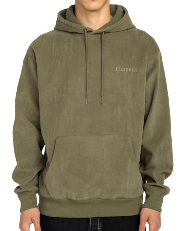 FELPA CON CAPPUCCIO ELEMENT SERIF CORDUROY NAN