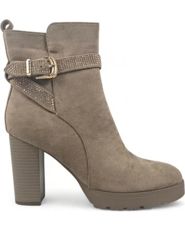 STIVALETTO CON TACCO TIMBOS 132124 KAKI DA DONNA MARRóN