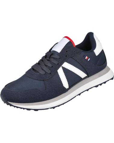 BASKETS CASUAL L&R SHOES FC-89 BLEU AZUL