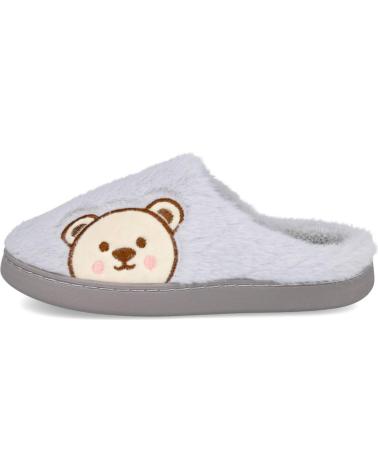 CHAUSSONS L&R SHOES 10065 AVEC MOTIF OURS GRIS GRIS
