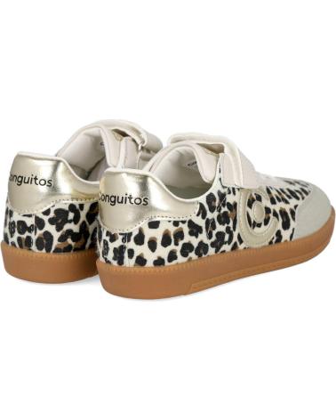 BASKETS CASUAL CONGUITOS COSH317009 IMPRIMÉ LÉOPARD LEOPARDO