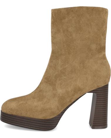 STIVALETTI CON TACCO ALTO L&R SHOES CAMEL - MODELLO 5808 CAMEL