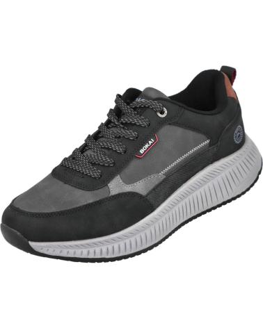 L&R SHOES BASKETS NOIRES BK2516 NEGRO