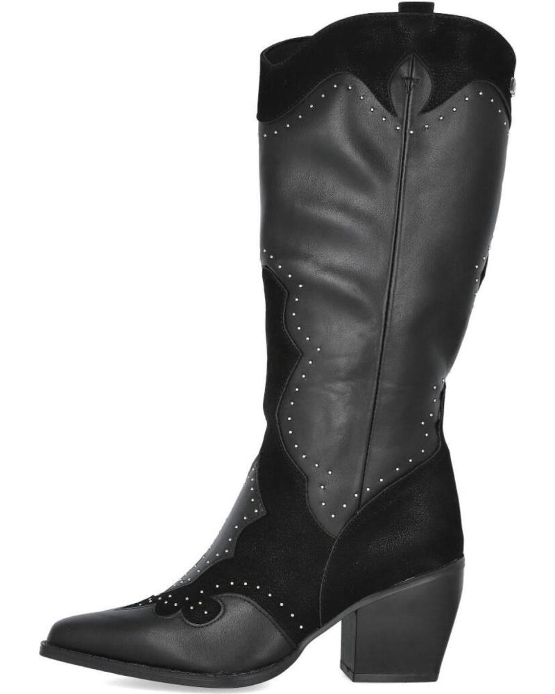 MARIA MARE BOTTES TEXANES À TALON NOIRES 63710-C58787 NEGRO