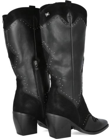 MARIA MARE BOTTES TEXANES À TALON NOIRES 63710-C58787 NEGRO
