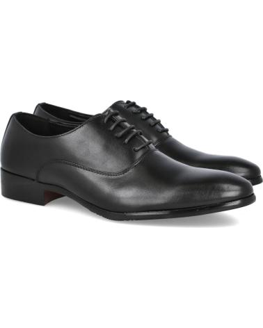 CHAUSSURES DE VILLE L&R SHOES 6607-6 À LACETS NOIR NEGRO