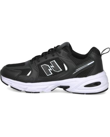 SCARPE SPORTIVE L&R SHOES FC-197 NERE NEGRO
