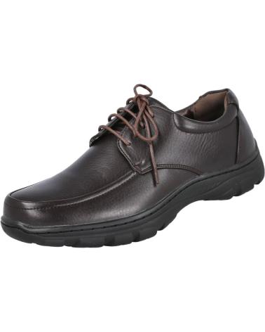 CHAUSSURES À LACETS L&R SHOES 9880 MARRON POUR HOMME MARRON