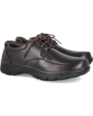 CHAUSSURES À LACETS L&R SHOES 9880 MARRON POUR HOMME MARRON