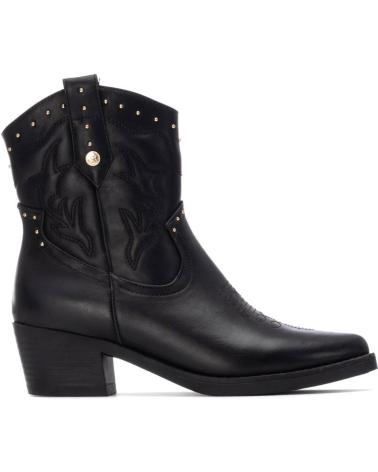 XTI 130472 COWBOY-STIEFELETTE - SCHWARZ NEGRO