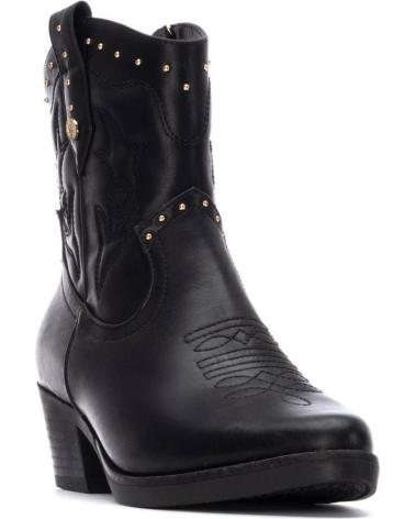 XTI 130472 COWBOY-STIEFELETTE - SCHWARZ NEGRO
