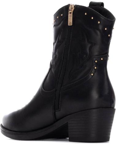 XTI 130472 COWBOY-STIEFELETTE - SCHWARZ NEGRO