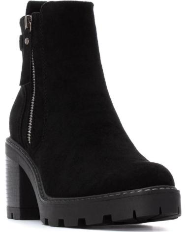 BOTTINES REFRESH 173031 NOIRES À TALON ET FERMETURE ÉCLAIR NEGRO