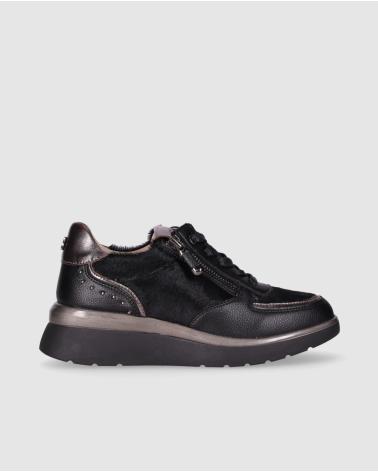 CHIKA10 SNEAKER RE HIBISCO 05 SCHWARZ NEGRO-BLACK