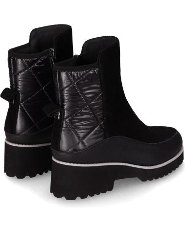 CHIKA10 RE JAZMIN 03 STIEFEL SCHWARZ MIT STEPPDETAIL NEGRO-BLACK