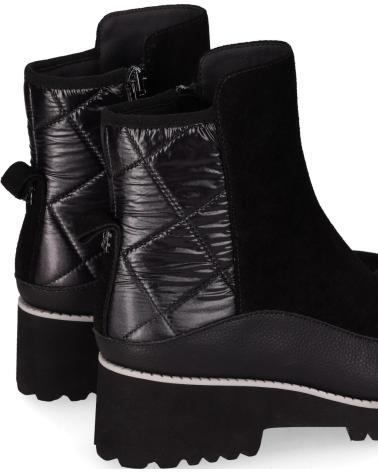 CHIKA10 RE JAZMIN 03 STIEFEL SCHWARZ MIT STEPPDETAIL NEGRO-BLACK