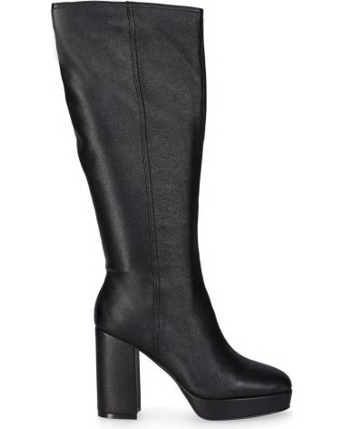 CHIKA10 JAZMIN 07 SCHWARZ - HOHER STIEFEL MIT BLOCKABSATZ NEGRO-BLACK