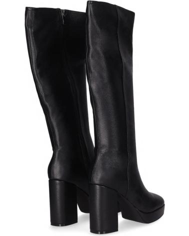 CHIKA10 JAZMIN 07 SCHWARZ - HOHER STIEFEL MIT BLOCKABSATZ NEGRO-BLACK
