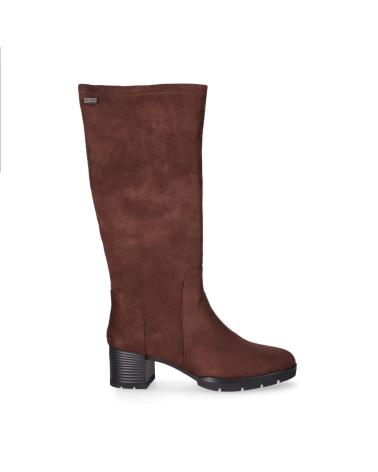 CHIKA10 RE ABEDUL 02 WILDLEDER-STIEFEL IN BRAUN MARRON-BROWN