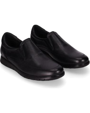 MOCASSINS CHIKA10 ST MONZONES 13361 DE COURO PRETOS NEGRO-BLACK