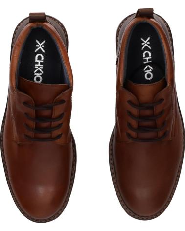 BOTAS CHIKA10 ST MONTECARLO 4171 DE COURO MARROM CUERO-TAN