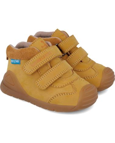 BIOMECANICS STIVALETTI TEX BIOGATEO 251134 CAMMELLO CON CHIUSURA IN VELCRO CAMELC781