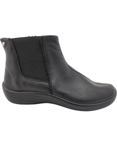 BOTINS ARCOPEDICO MAKAI TRAKAI 4766 DE LYCRA PRETOS NEGRO