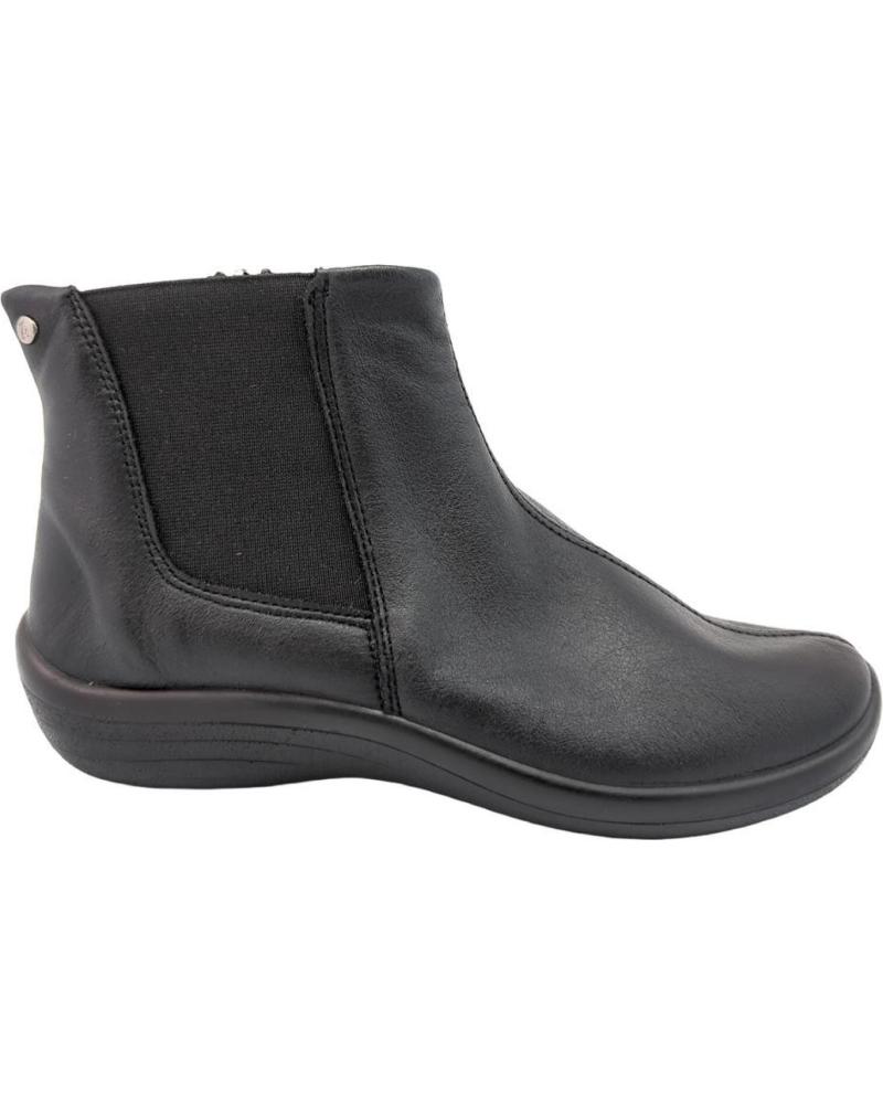 BOTINS ARCOPEDICO MAKAI TRAKAI 4766 DE LYCRA PRETOS NEGRO