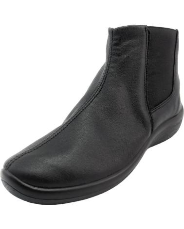 BOTINS ARCOPEDICO MAKAI TRAKAI 4766 DE LYCRA PRETOS NEGRO