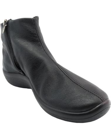 BOTINS ARCOPEDICO MAKAI TRAKAI 4766 DE LYCRA PRETOS NEGRO
