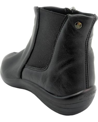 BOTINS ARCOPEDICO MAKAI TRAKAI 4766 DE LYCRA PRETOS NEGRO