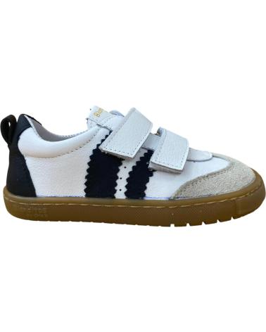 CRIOS DELFIN SCARPA SPORTIVA RISPETTOSA CON VELCRO BIANCA BLANCO