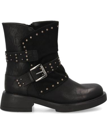 SPORT3PUNTO0 BIKER-STIEFEL 4366 SCHWARZ MIT NIETEN VARIOS COLORES