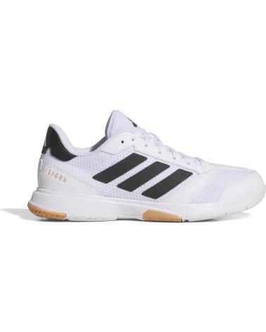 SCARPE DA PALLAMANO E PALLAVOLO ADIDAS LIGRA 8 BIANCHE BLANCO