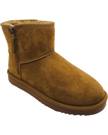 BOTTINE BASSE XTI 144443 CAMEL AVEC DOUBLURE FOURRURE POUR FEMME CAMEL