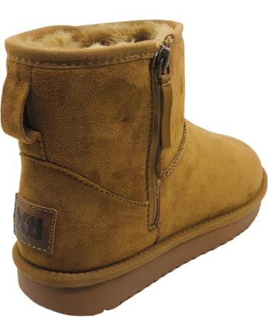BOTTINE BASSE XTI 144443 CAMEL AVEC DOUBLURE FOURRURE POUR FEMME CAMEL