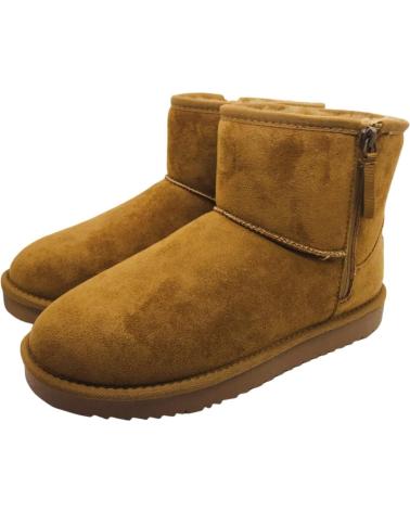 BOTTINE BASSE XTI 144443 CAMEL AVEC DOUBLURE FOURRURE POUR FEMME CAMEL