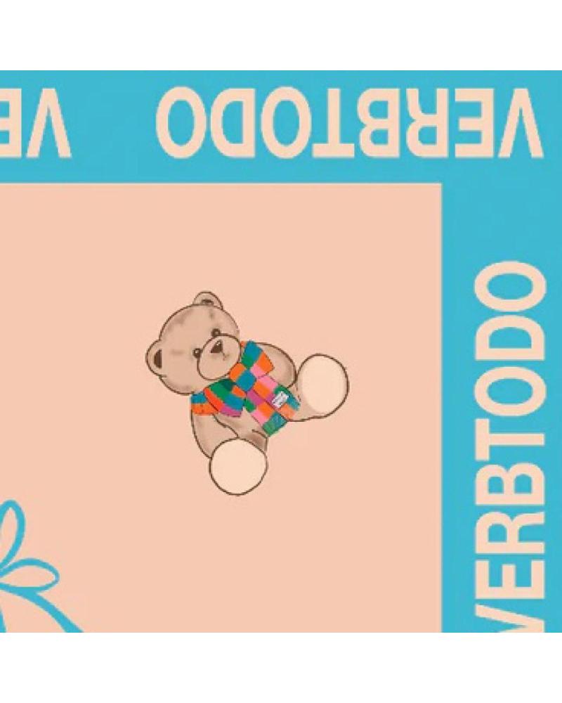 FOULARD VERB TO DO TEDDY BLUE NUDE STMPD STMPD