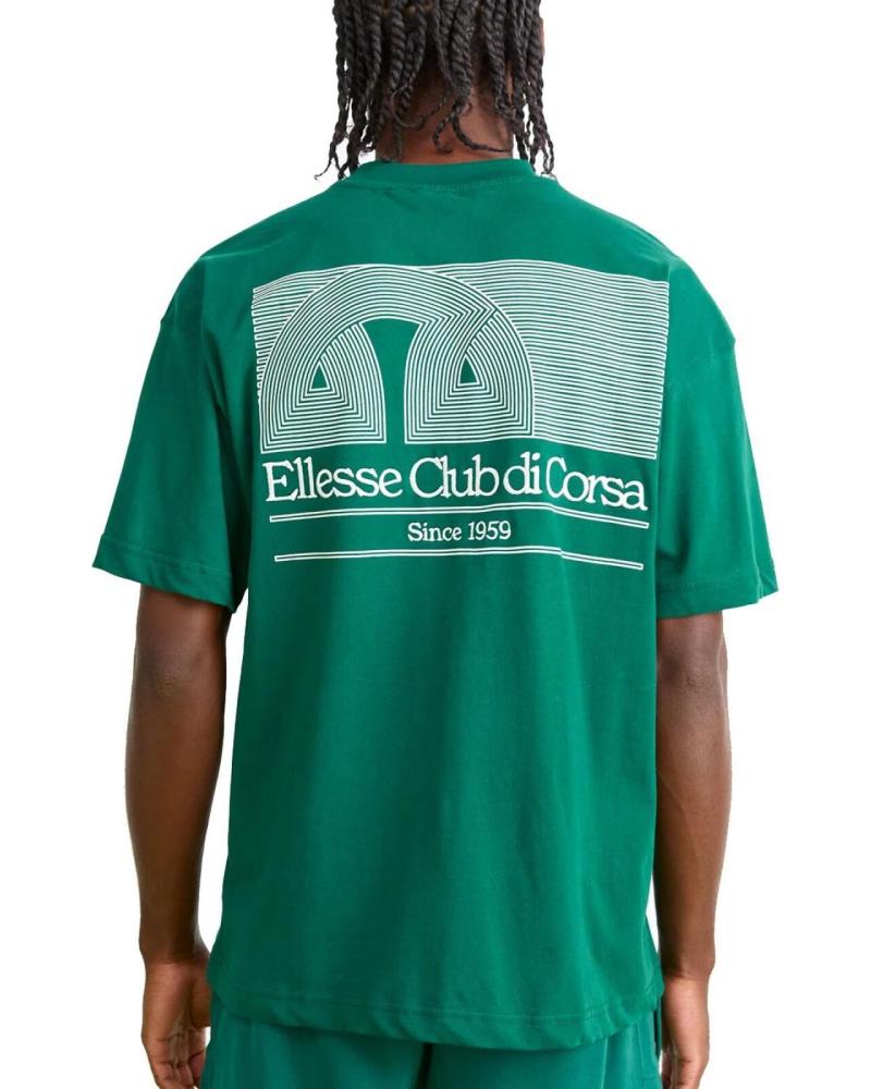 ELLESSE CAMISETA CLUB DI CORSA TEE VERDE GREEN NAN