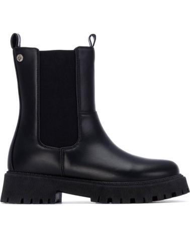 XTI 130541 SCHWARZE CHELSEA BOOTS MIT PROFILSOHLE UND REISSVERSCHLUSS NEGRO