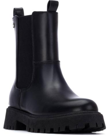 XTI 130541 SCHWARZE CHELSEA BOOTS MIT PROFILSOHLE UND REISSVERSCHLUSS NEGRO