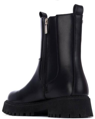 XTI 130541 SCHWARZE CHELSEA BOOTS MIT PROFILSOHLE UND REISSVERSCHLUSS NEGRO