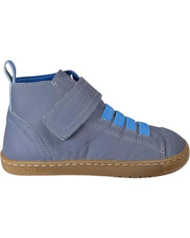 STIVALI CRIOS TOKIO BLU CON CHIUSURA A STRAPPO AZUL