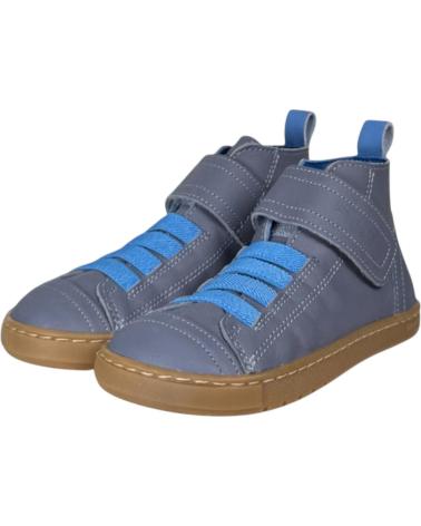 STIVALI CRIOS TOKIO BLU CON CHIUSURA A STRAPPO AZUL