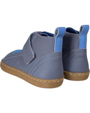 STIVALI CRIOS TOKIO BLU CON CHIUSURA A STRAPPO AZUL