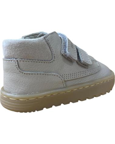 STIVALE RISPETTOSO BEBÈ CRIOS LIMA BEIGE CON DOPPIO VELCRO BEIGE